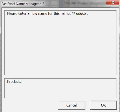 Name Manager Action Buttons